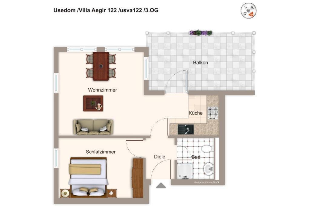 Villa Aegir Villa Aegir 122 Heringsdorf Dış mekan fotoğraf